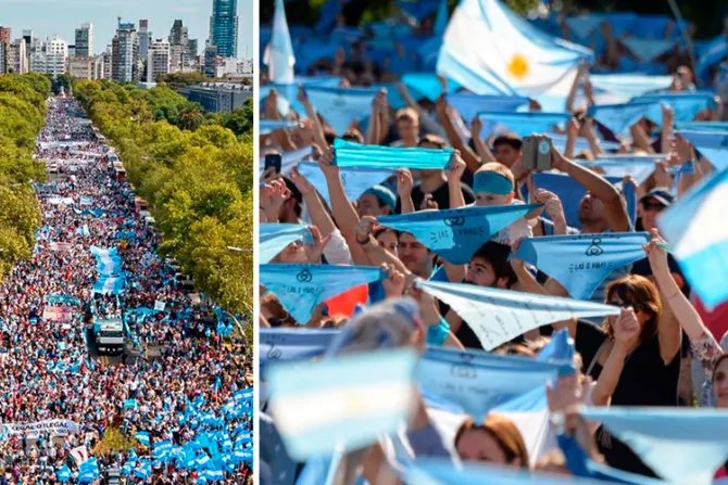 Marcha por la Vida Argentina 2019 convoca más de 2 millones de personas [VIDEOS Y FOTOS]