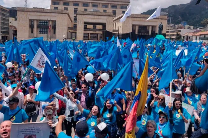 Posponen Marcha por la Vida en Colombia por coronavirus