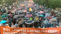 Marcha por la Vida en São Paulo / Foto: Facebook Marcha Pela Vida Brasil