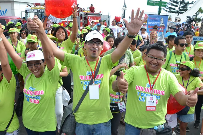 Perú: Inicia inscripción de voluntarios para Marcha por la Vida 2017   	