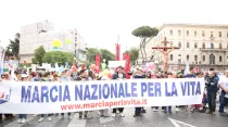 Marcha por la vida 2016 en Roma /  Foto: Alexey Gotovskiy (ACI Prensa)