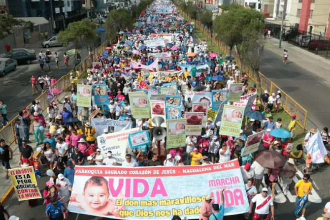 Sigue aquí en directo la Marcha por la Vida 2016 en Lima, Perú