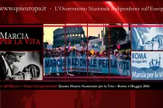 Italia marcha por la vida este domingo 4 de mayo
