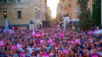 20 mil personas participan de marcha pro vida en Malta. Crédito: Life Network Foundation Malta