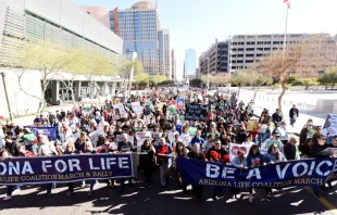 Marcha y Rally por la Vida en Arizona / Cru00e9dito: Coaliciu00f3n por la Vida de Arizona  