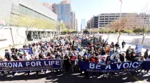 Marcha y Rally por la Vida en Arizona / Crédito: Coalición por la Vida de Arizona 