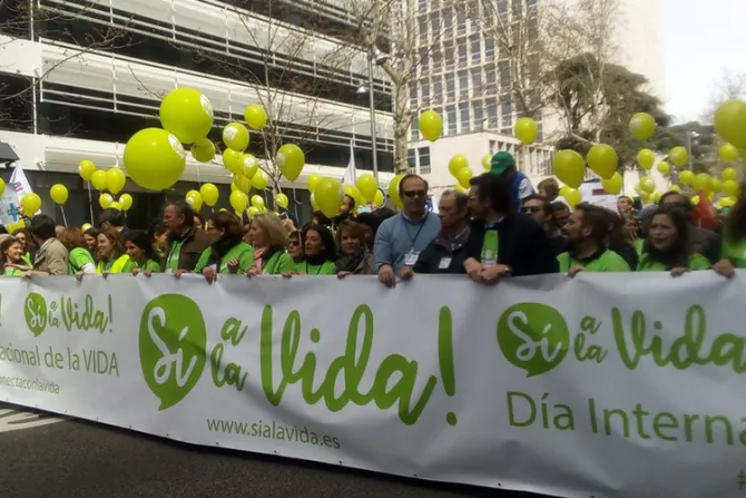Gran Marcha por la Vida en Madrid: “Todas las vidas son necesarias”