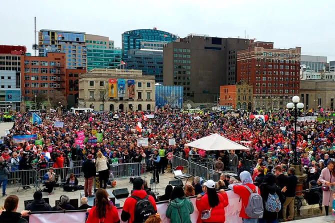 Canadá: Miles marchan por la vida en todo el país [VIDEO Y FOTOS]