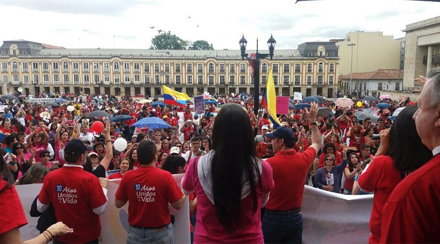 Marcha por la vida en Bogotu00e1. Foto: Unidos por la Vida.?w=200&h=150