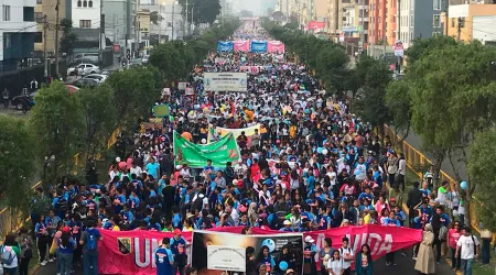 Marcha por la Vida 2018 reúne a 800 mil personas en Perú [VIDEOS Y FOTOS]