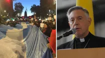 Marcha por la Vida 2017 - Mons. Héctor Aguer / Foto: Ana Belén Marmora - Arzobispado de La Plata