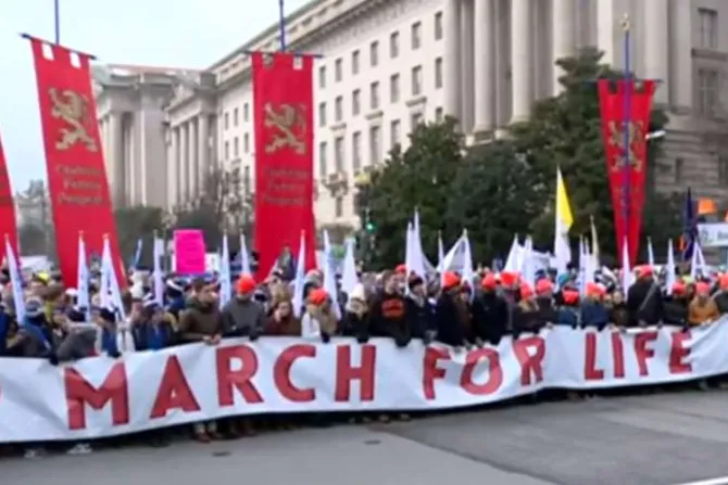 Multitudinaria Marcha por la Vida “toma” Washington en Estados Unidos