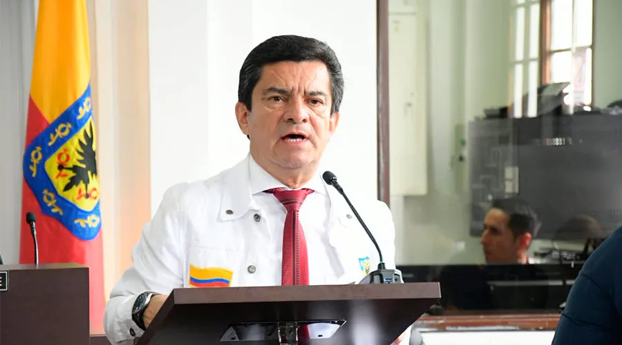 Concejal Marco Fidel Ramírez / Crédito: Twitter del Concejo de Bogotá