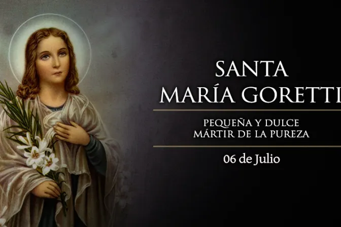 Hoy celebramos a Santa María Goretti, “pequeña y dulce mártir de la pureza”
