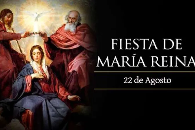 Cada 22 de agosto se celebra a María Reina del cielo y de la tierra, unida para siempre a Cristo Rey