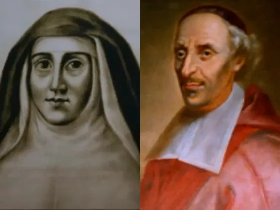 María de la Encarnación y Francisco de Montmorency-Laval. Foto: Diócesis de Québec?w=200&h=150