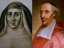 María de la Encarnación y Francisco de Montmorency-Laval. Foto: Diócesis de Québec