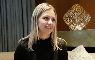 Marianna Piotrowska. Foto: Captura de video / ACI Prensa. 