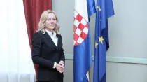 Parlamentaria croata Marijana Petir. Foto: CNA
