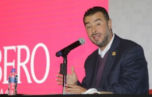 Mario Ernesto Patru00f3n Su00e1nchez, rector de la IBERO Puebla. Cru00e9dito: Ramu00f3n Tecu00f3lt Gonzu00e1lez / IBERO Puebla. 