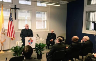 P. Mario Dorsonville / Foto: Twitter Arquidiu00f3cesis de Washington  