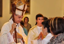 Mons. Mario Aurelio Poli, Arzobispo electo de Buenos Aires (foto Diario de La Pampa)