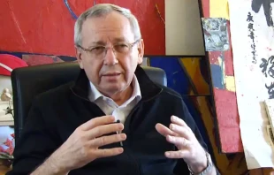 P. Marko Rupnik. Cru00e9dito: Captura de video / Vatican News. 