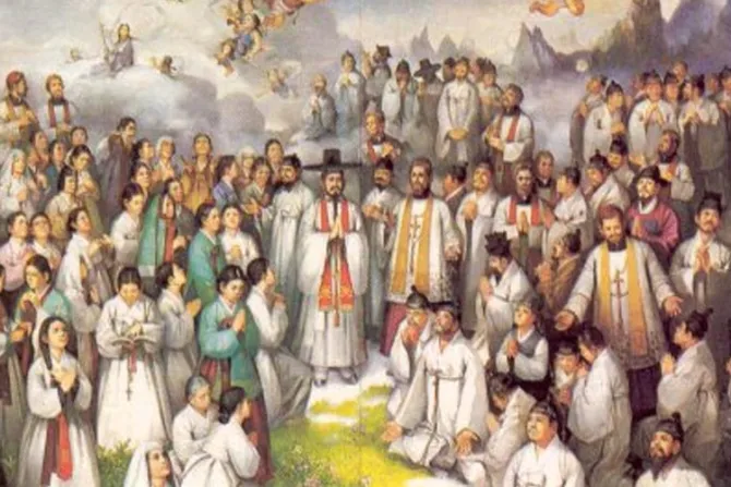 Obispo encomienda la paz entre las dos Coreas a la Virgen María y a los mártires 