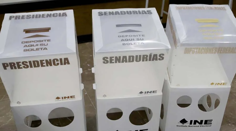Material electoral en México. Foto: INE.
