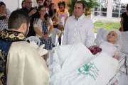 Matrimonio de joven con cáncer terminal en hospital conmueve las redes [FOTOS]