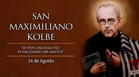 Hoy se celebra a San Maximiliano Kolbe, mártir de la vida, víctima de la ideología