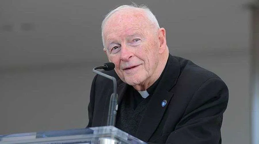 Excardenal Theodore McCarrick. Crédito: US Institute of Peace (CCBYNC20