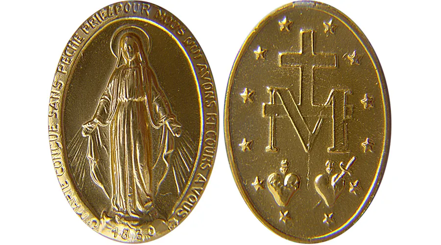 Medalla Milagrosa. Crédito: Wikipedia / De Xhienne - CC BY-SA 3.0