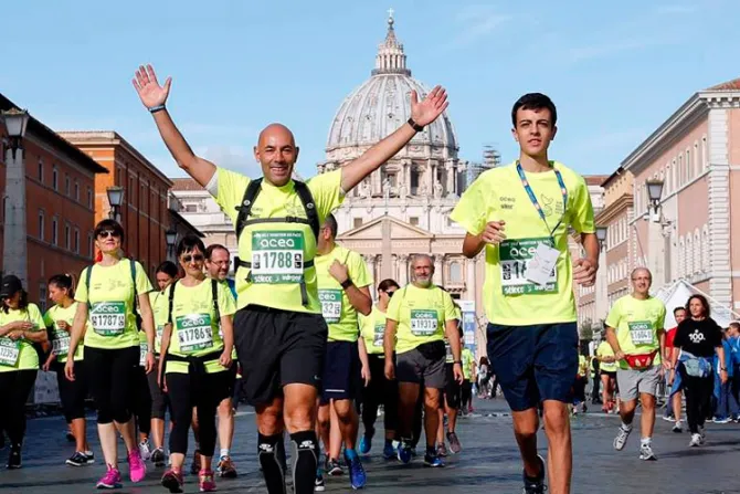 El Vaticano premiará al que llegue en último lugar en la maratón de Roma