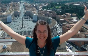 Michelle Duppong. Cru00e9dito: University of Mary 