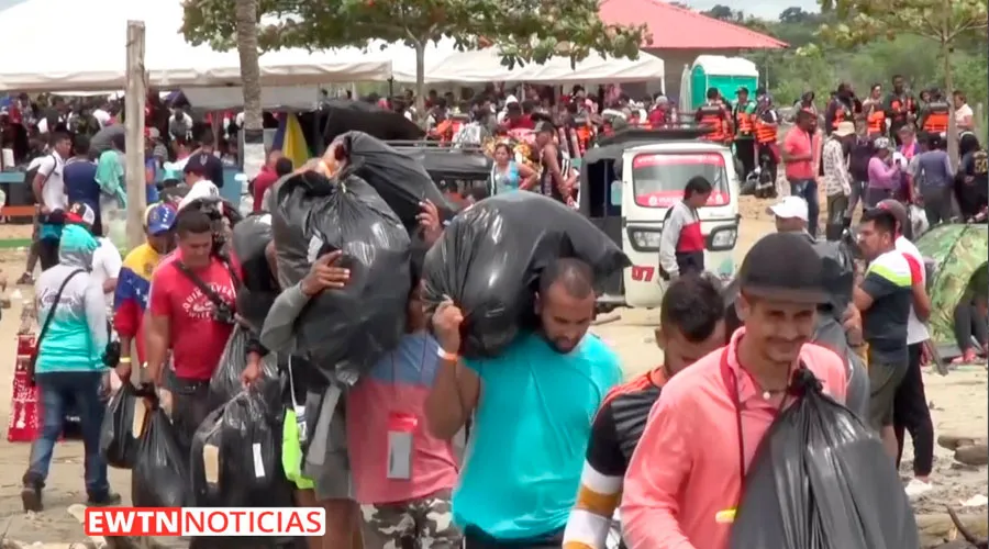 Obispo pide donar alimentos para ayudar a migrantes en frontera Colombia-Panamá