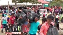 Continúa crisis migratoria en el norte de Colombia. Crédito: EWTN Noticias (captura de video)