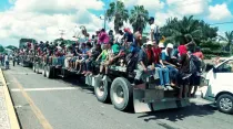 Migrantes centroamericanos en México - Foto: Diócesis de Tapachula