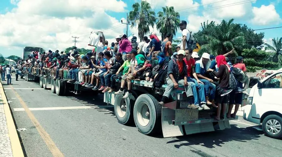 Migrantes centroamericanos en México. Foto: Diócesis de Tapachula.?w=200&h=150