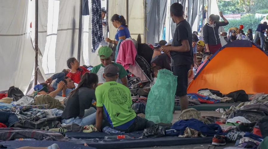 Migrantes en México. Foto: David Ramos / ACI Prensa