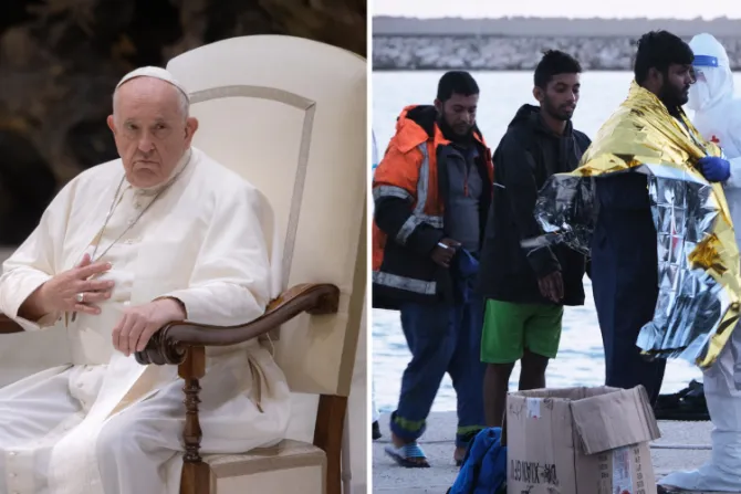 El Papa pide no ser indiferentes ante la muerte de 41 migrantes en naufragio