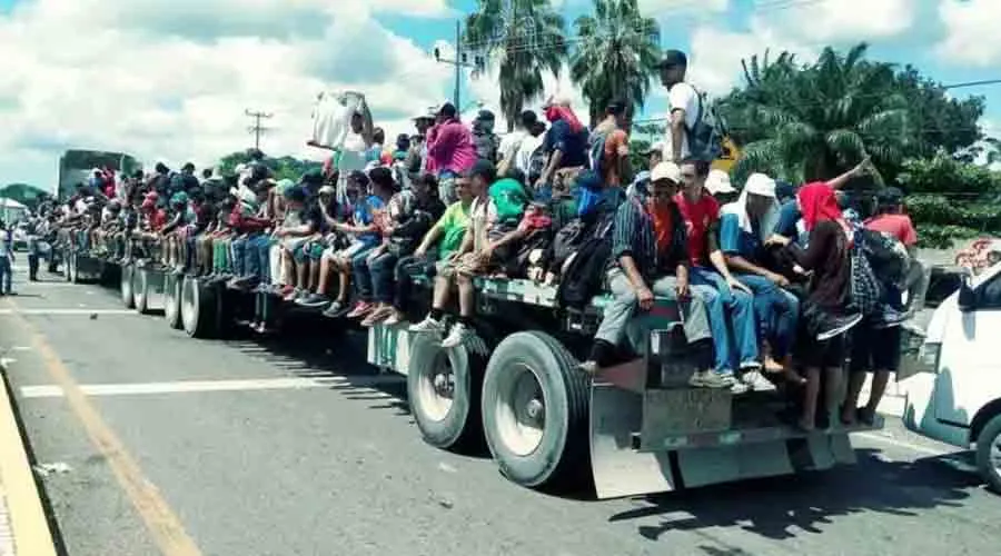 Inmigrantes centroamericanos. Crédito: Diócesis de Tapachula?w=200&h=150