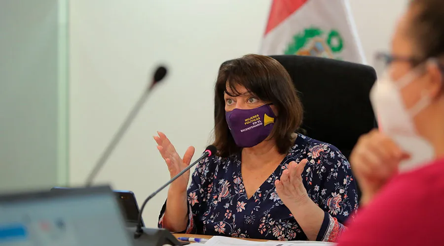 Ministra Diana Miloslavich | Crédito: MIMP Perú (CC BY-NC-SA 2.0)