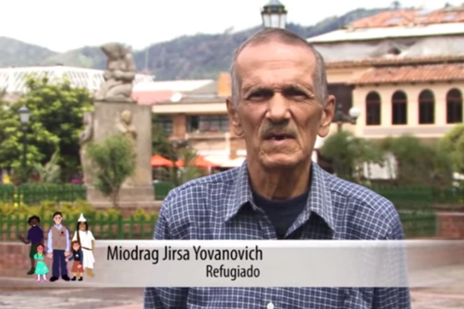 [VIDEO] Un refugiado narra todo lo que la Iglesia Católica hace por los desplazados