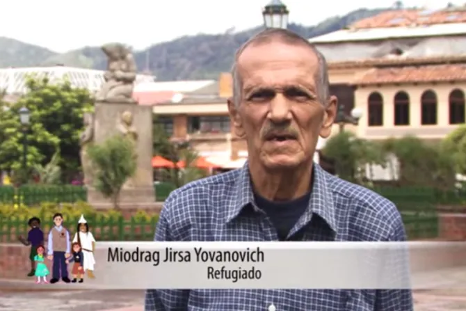 [VIDEO] Un refugiado narra todo lo que la Iglesia Católica hace por los desplazados