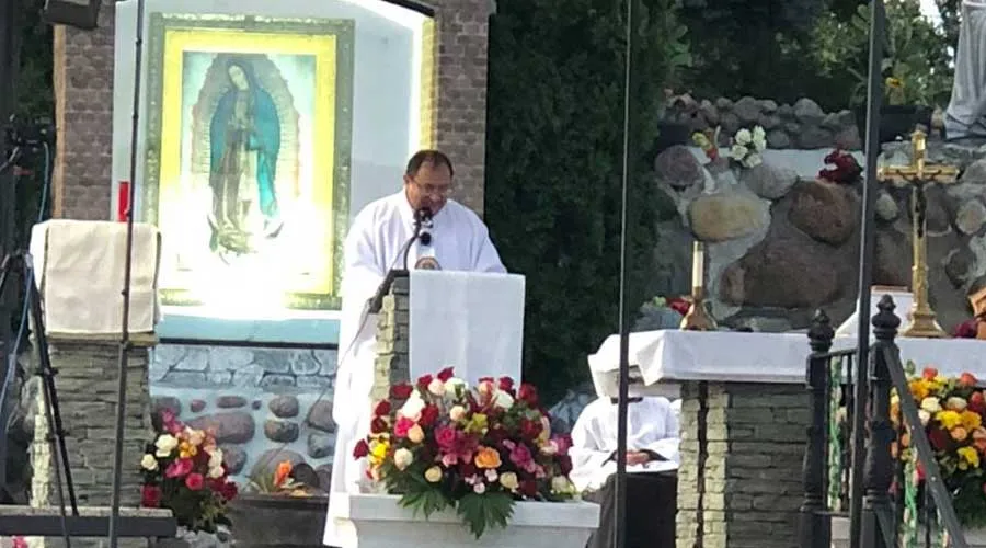 Misa de Acción de Gracias en el Santuario de Guadalupe de Des Plaines, el 1 de agosto. Foto: Facebook de Arquidiócesis de Chicago.?w=200&h=150