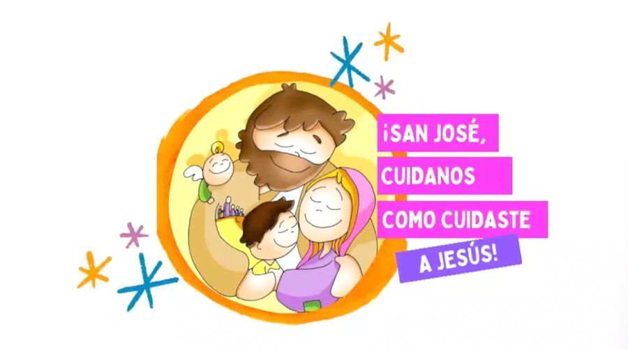 Niños piden a San José que los cuide como cuidó a Jesús