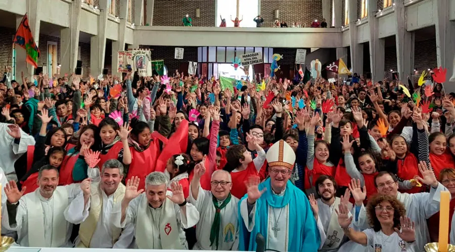Misa por las Peregrinaciones Marianas Infantiles 2018. Foto: Vicaría para Niños de Buenos Aires?w=200&h=150