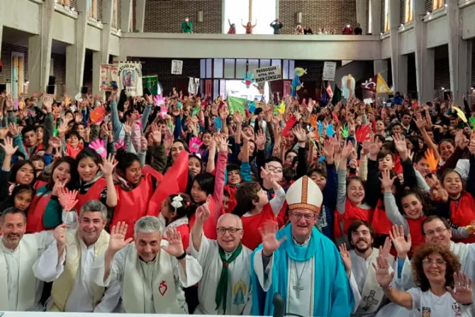 “Ayúdanos a ser hermanos”, piden los niños de Argentina a la Virgen María [FOTOS]