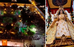 Imagen de la multitudinaria Misa con la Virgen de Chapi. Cru00e9dito: Arzobispado de Arequipa 